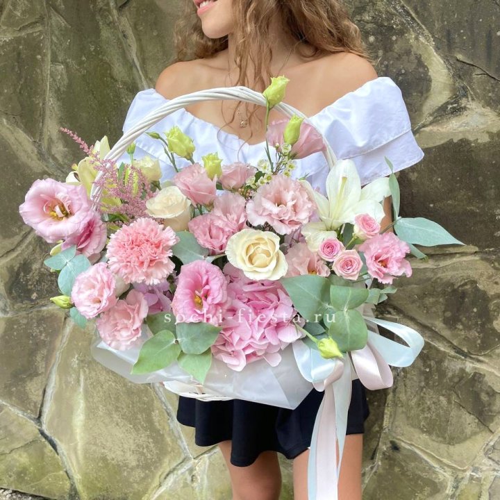 Авторская корзина "Миа" в Тамбове