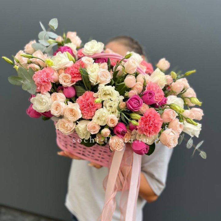 Цветочная корзина "Флоренция" в Тамбове