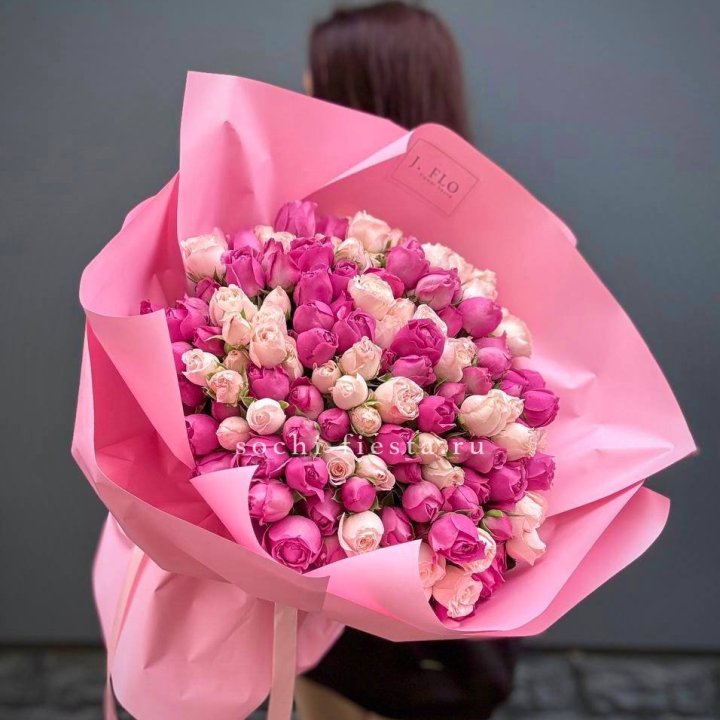 51 кустовая роза  в Тамбове