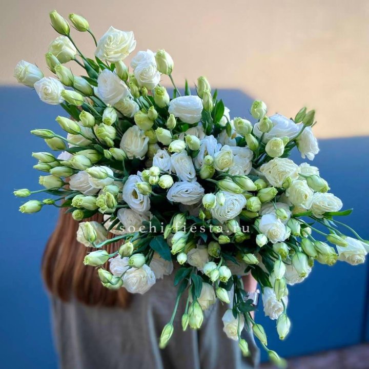 Охапка эустомы в Тамбове