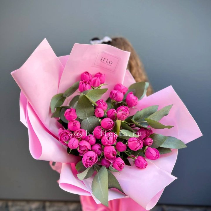 Пионовидные розы баблс в Тамбове