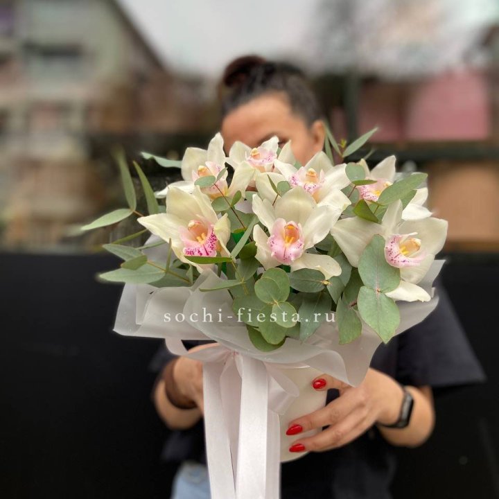 Бокс с орхидеями в Тамбове