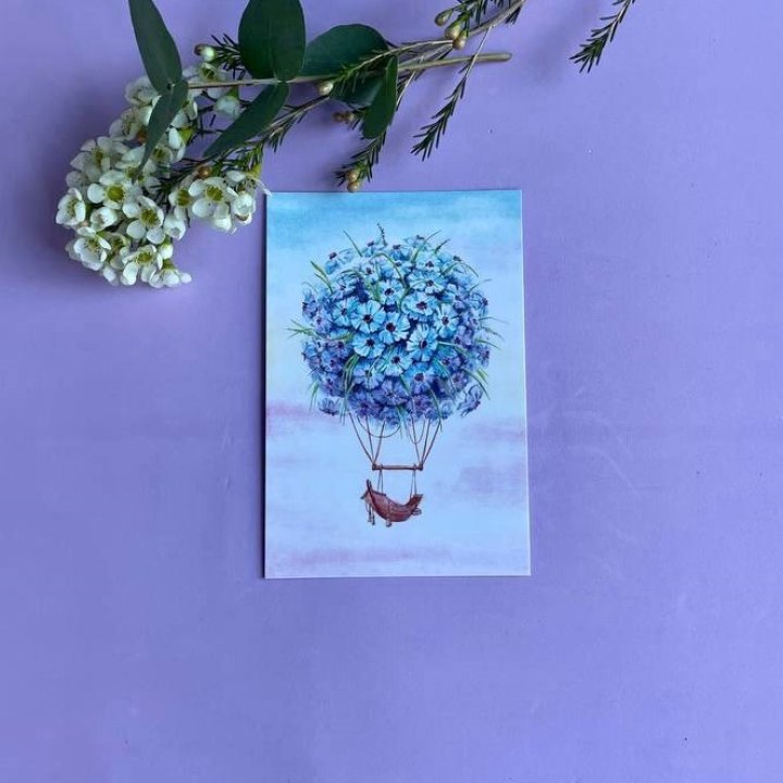 Открытка к букету "Флоростат" в Тамбове