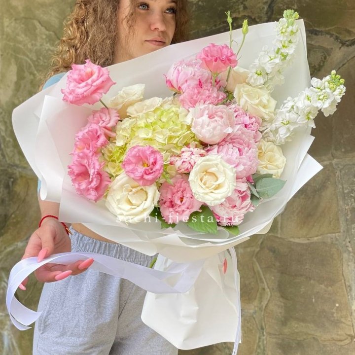 Букет с пионами №3 в Тамбове