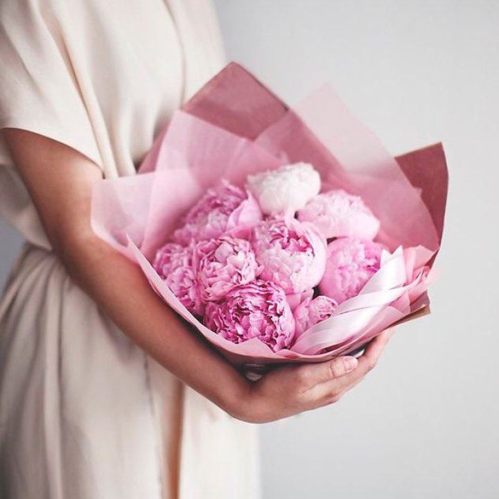 9 зефирных пионов в Тамбове