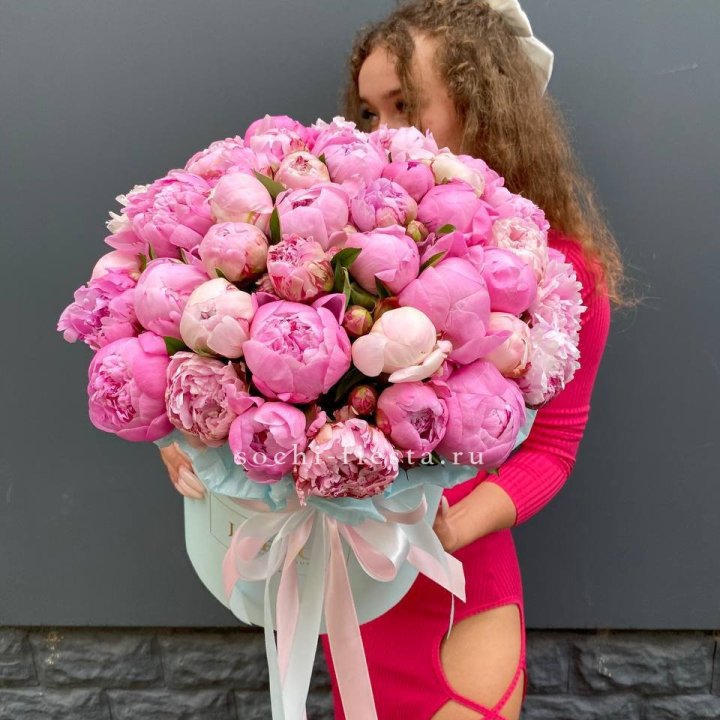 51 пион в цилиндре в Тамбове