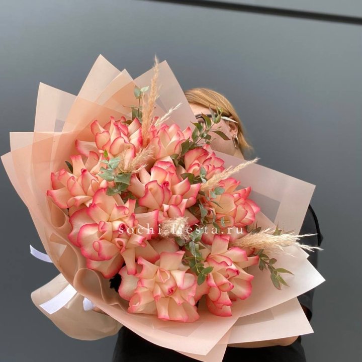 9 Французских роз Джумилия  в Тамбове