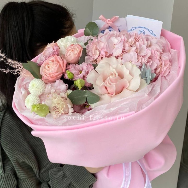 Авторский букет "Пинки" в Тамбове
