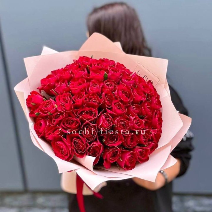 55 кенийских роз в Тамбове