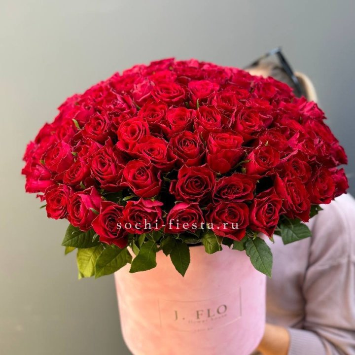 101 кенийская роза в цилиндре в Тамбове