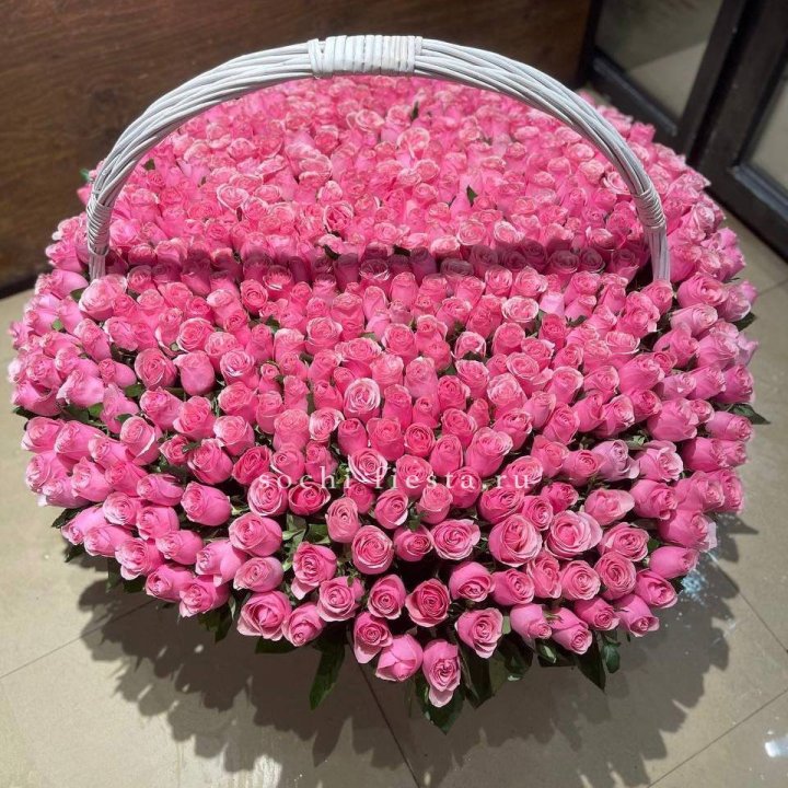 501 розовая роза в Тамбове