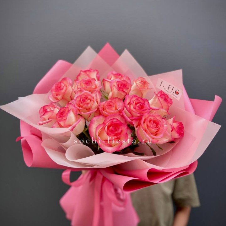 15 роз "Джумилия" в Тамбове