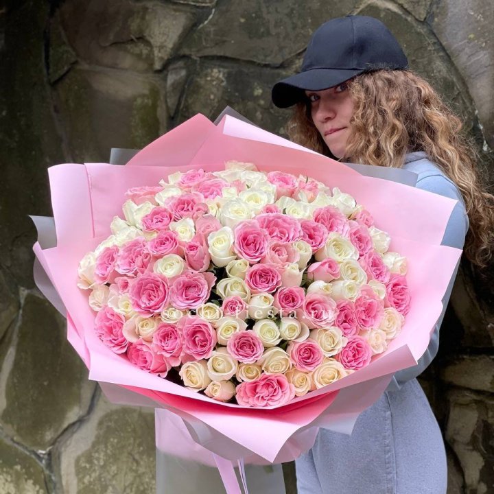 101 роза Миксбери в Тамбове