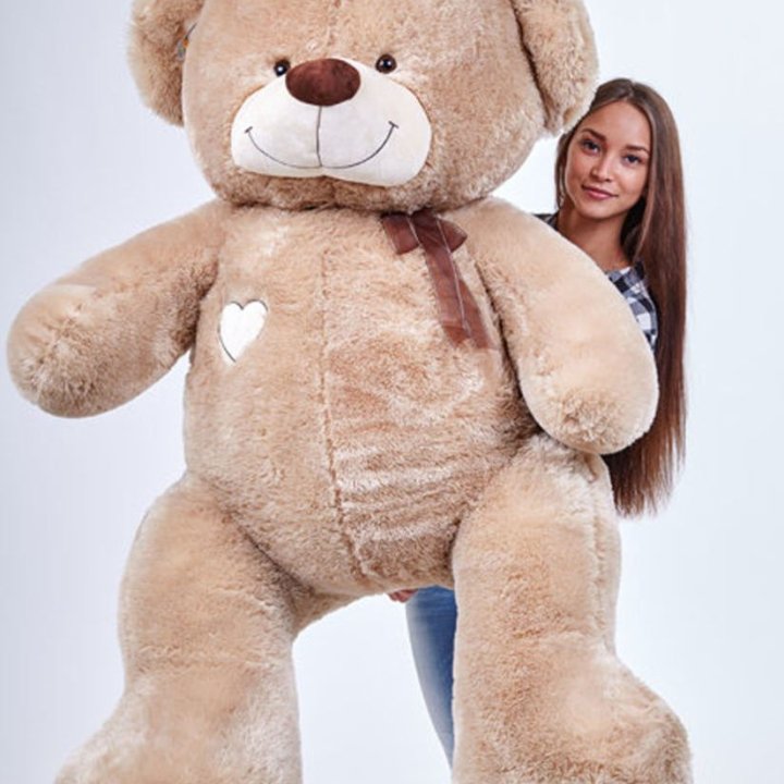 Бурый плюшевый мишка большой в Тамбове