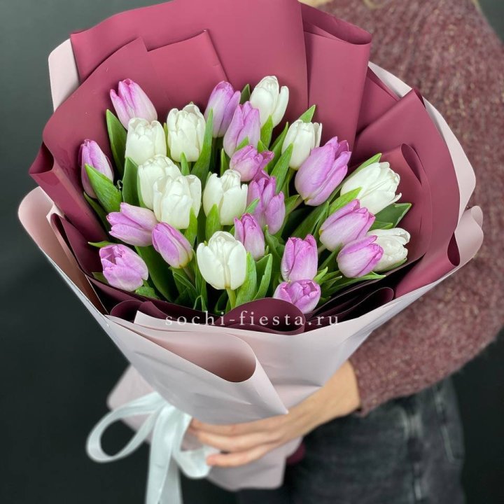 25 тюльпанов микс в Тамбове