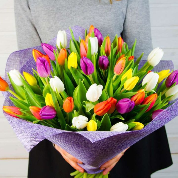 51 тюльпан "Рандом" №2 в Тамбове